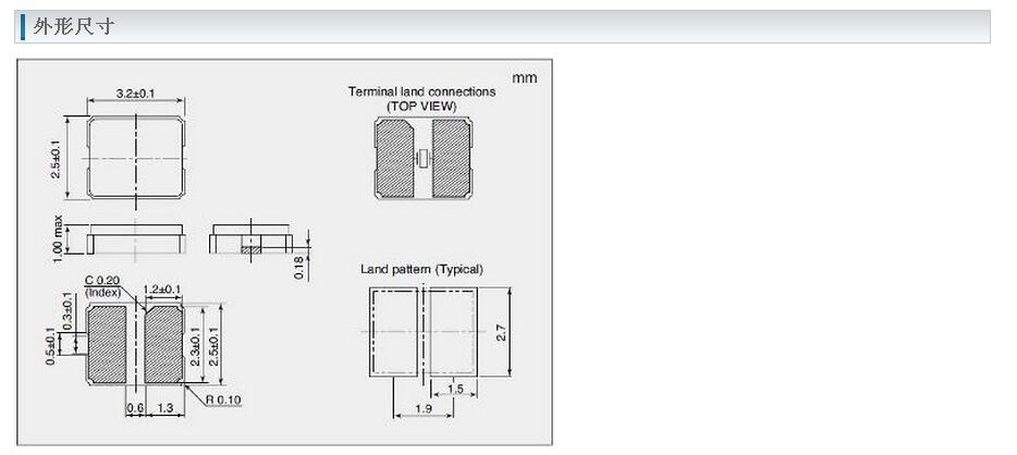NX3225GD晶振規(guī)格書