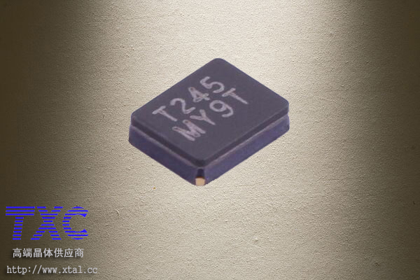 TXC晶振,7V24500008,24.576MHz晶振,3225晶振,12PF,30PPM