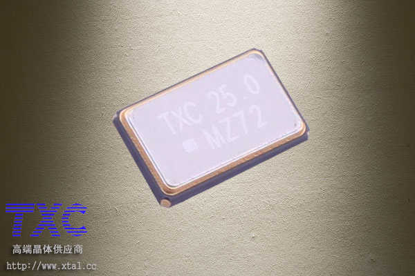 TXC晶振,25MHz晶振,7B25000130,5032貼片晶振,20PF,20PPM